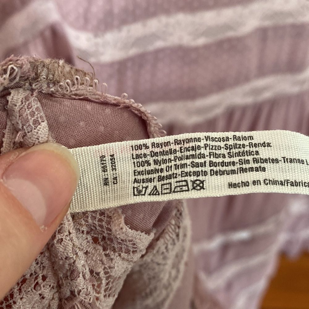 Free People Voile and Lace Trapeze Slip Mini Dress - Picture 9 of 13